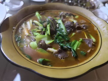 鹽城牛肉 淮揚(yáng)風(fēng)味的視覺(jué)盛宴，餐飲素材中的璀璨明珠